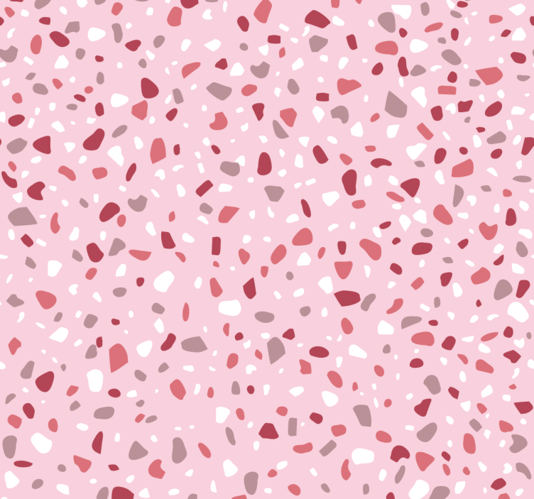 Terrazzo-kuvioinen ympyrät tapetti - Tenstickers