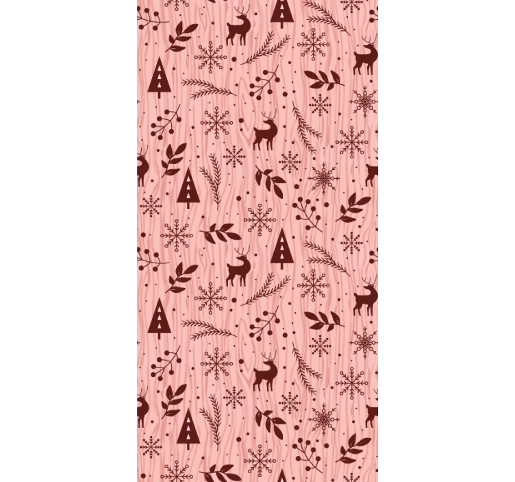 Metsä polttareineen eläintapetti - Tenstickers