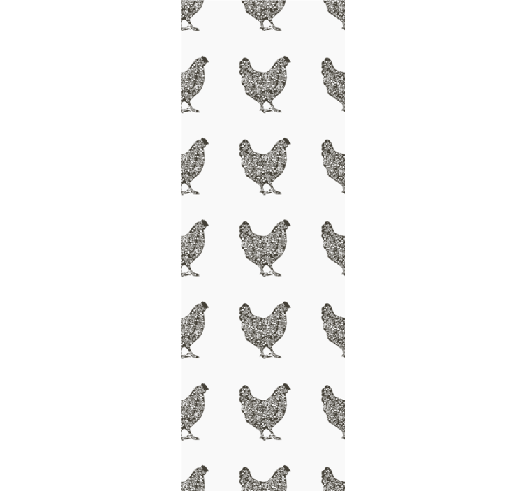 Siipikarjan malli eläintapetti - Tenstickers