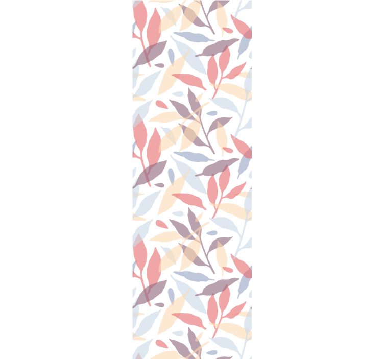 Värikkäitä puiden oksat tapetti pariskunnan huoneeseen - Tenstickers