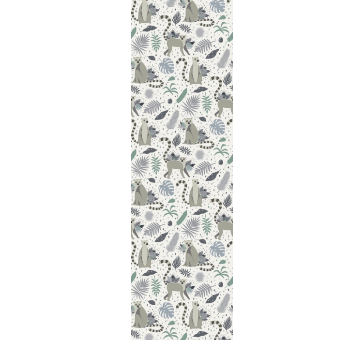 Safarieläinkuvioita eläintapetti - Tenstickers