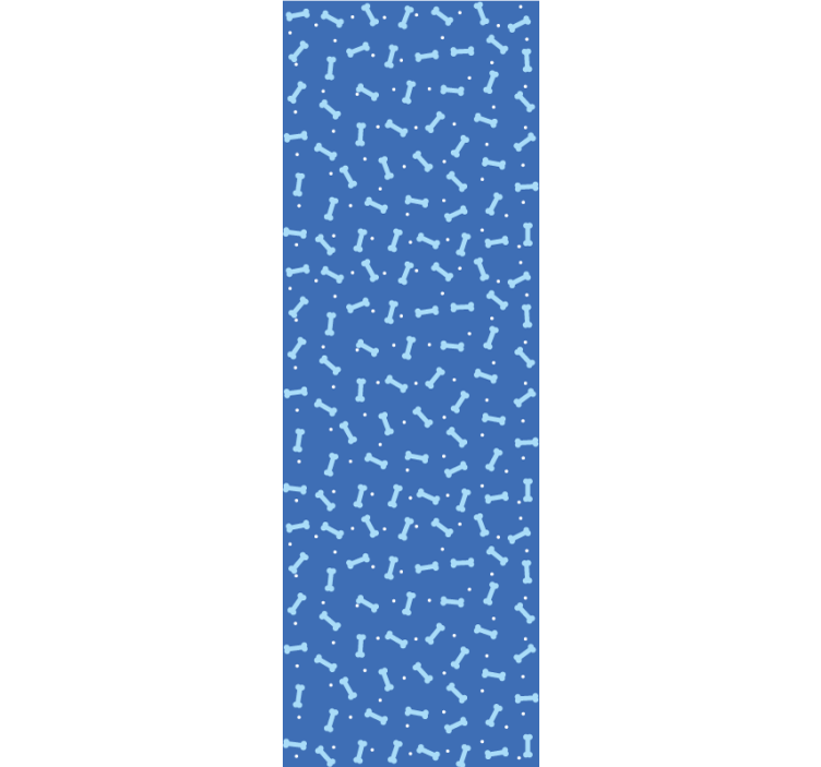 Geometrinen luukuvio koira tapetti - Tenstickers