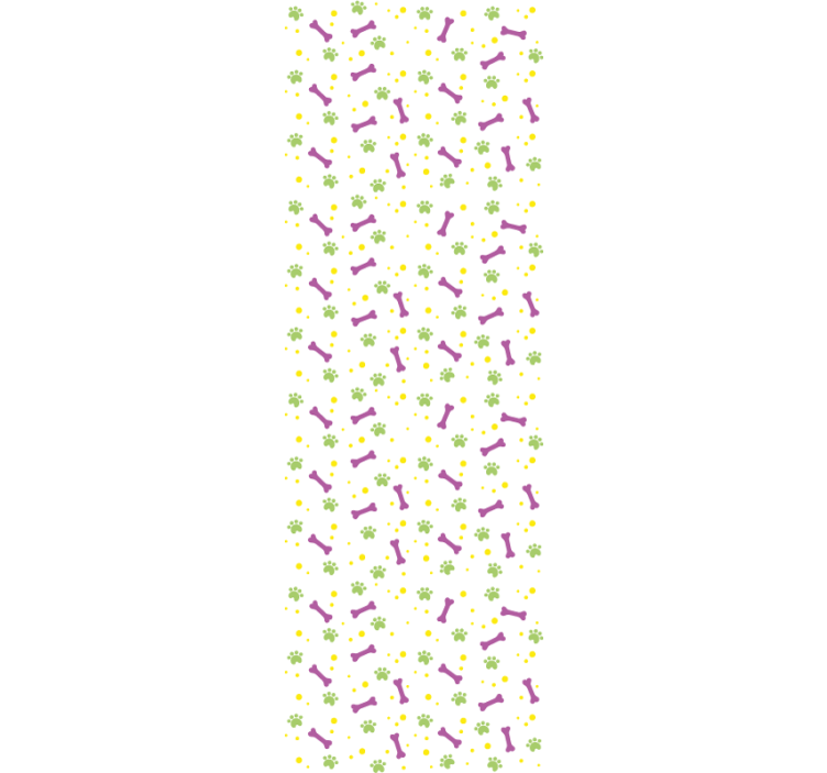 Kukkainen instrumenttikuvio makuuhuoneen tapetti - Tenstickers