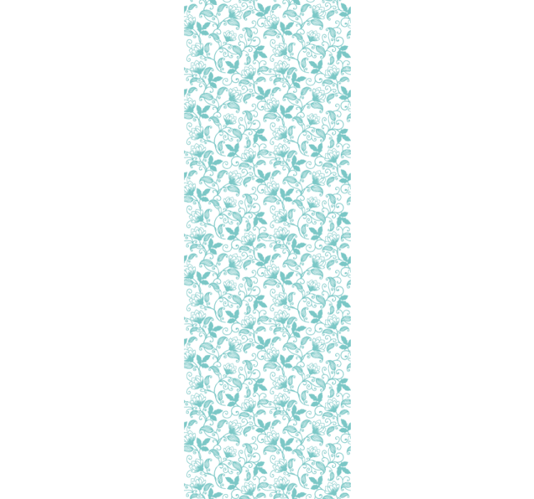 Koristeelliset kääröt lehtitapetti - Tenstickers