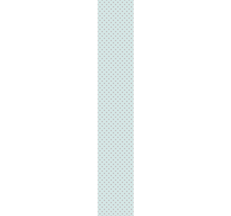 Sininen tausta harmailla tähdillä tähtitapetti - Tenstickers