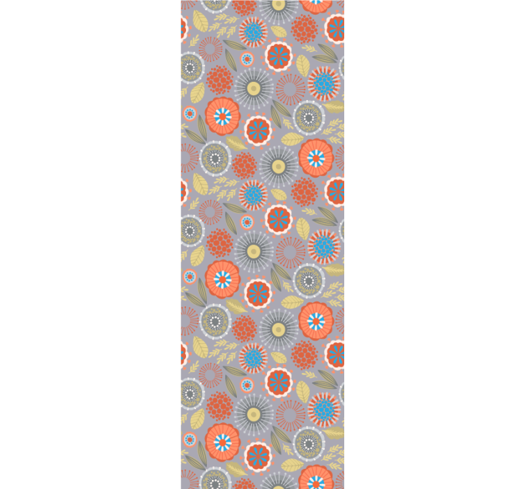 Kukkapurske kukkatapetti - Tenstickers