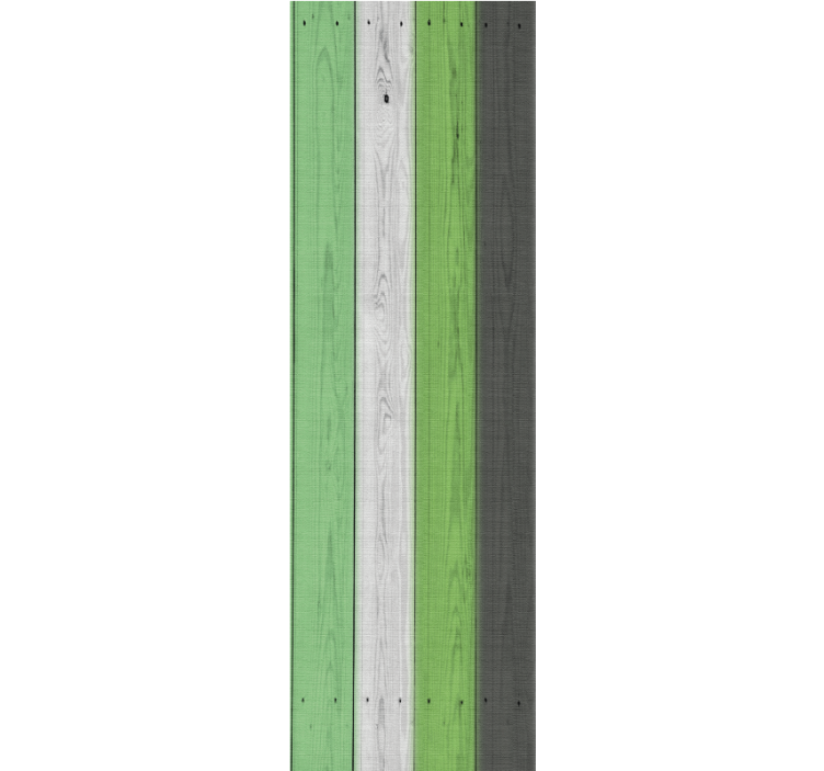 Raidallinen puukuvio puukuviotapetti - Tenstickers