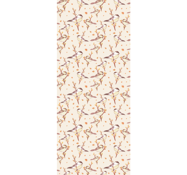 Kukka grace motiivi kukkatapetti - Tenstickers