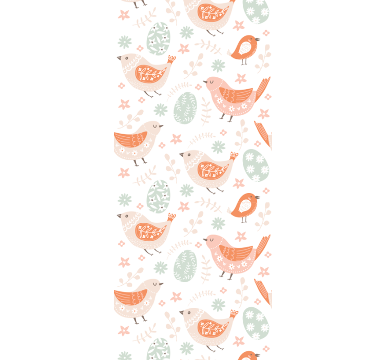 Safarin leikkiaika lintu tapetti - Tenstickers