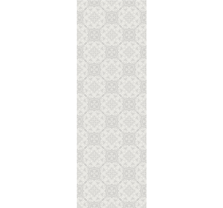 Monimutkaisia kukkakuvia ornamentti tapetti - Tenstickers