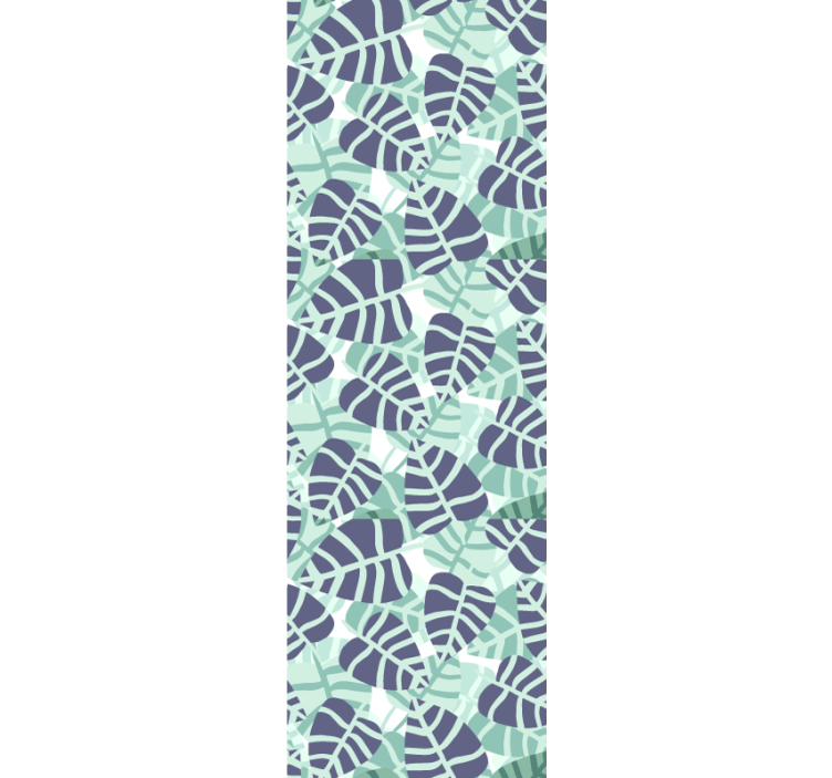 Värikäs trooppinen kukkakuvio kukkatapetti - Tenstickers