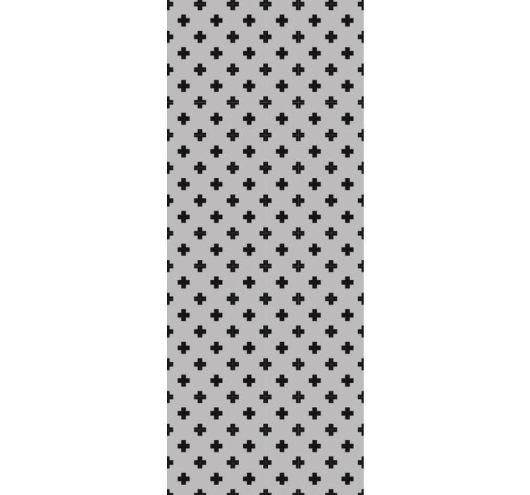 Ristikuvio geometrinen taustakuva - Tenstickers