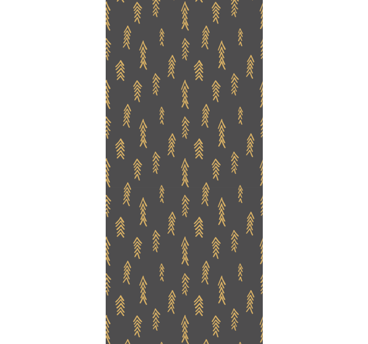 Nuolikuvion aihe geometrinen tapetti - Tenstickers