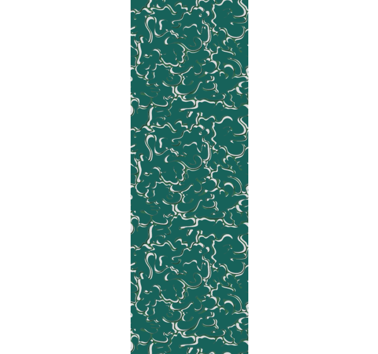 Abstrakteja pyörteitä geometrinen tapetti - Tenstickers