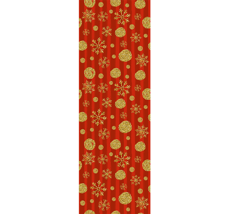 Juhlavat kimaltelevat koristeet joulutapetti - Tenstickers