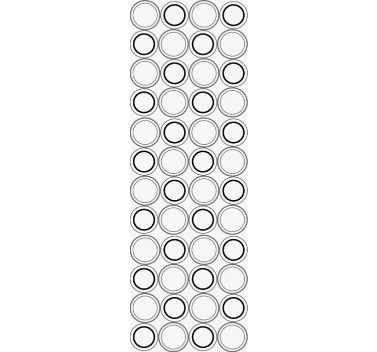 Ketjutettu kuvio pallotapetti - Tenstickers