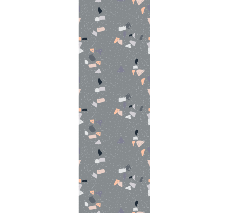 Marmorinen terrazzo-efekti eteinen tapetti - Tenstickers