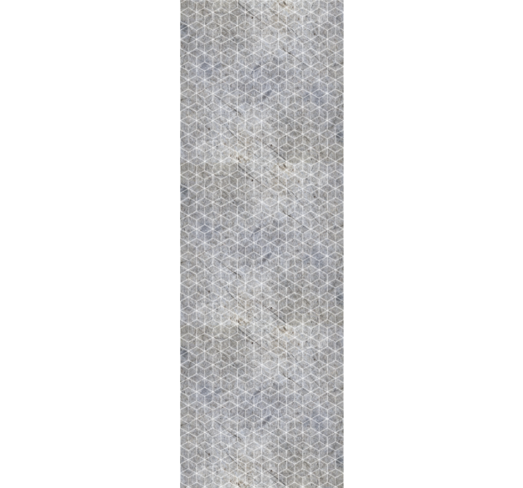 Geometrinen sementtiteollinen sisustus betoni tapetti - Tenstickers