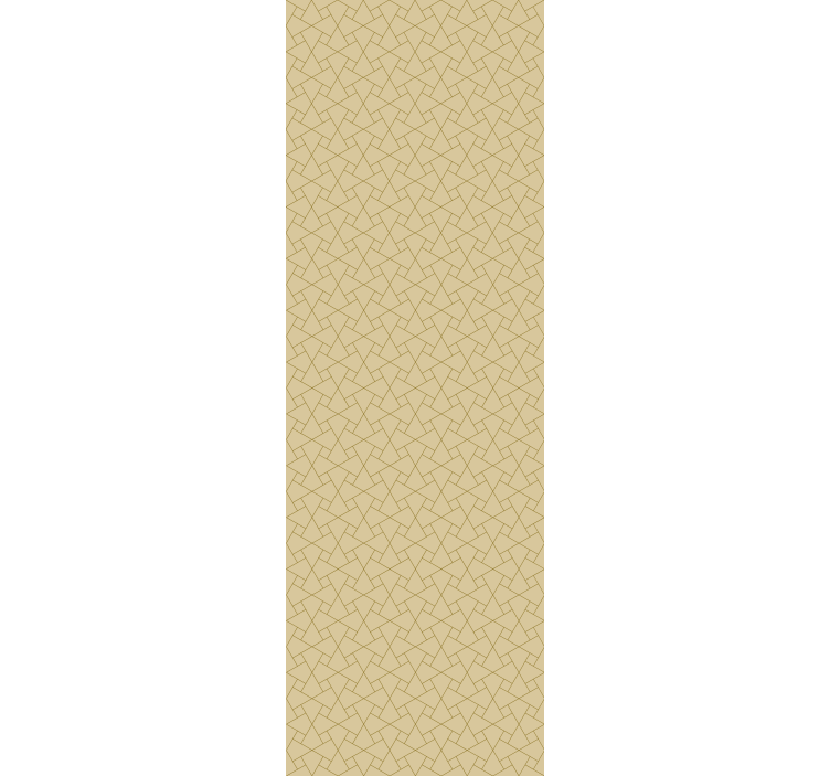 Graafinen harmaa ja beige modernit tapetit - Tenstickers