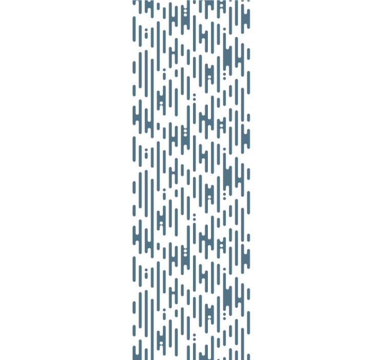 Sininen epäsäännöllinen japandikuvio olohuone tapetit - Tenstickers