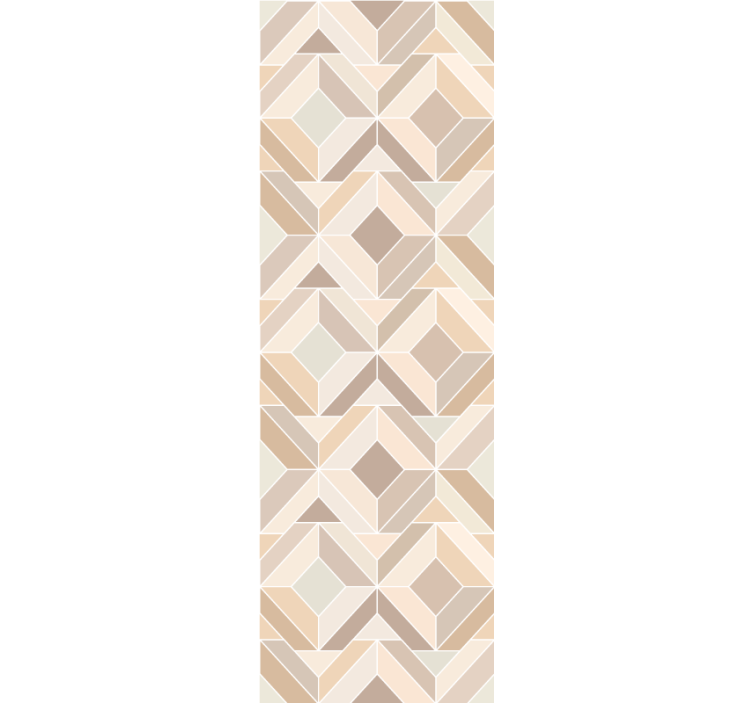 Beige kerroksiset muodot geometrinen taustakuva - Tenstickers