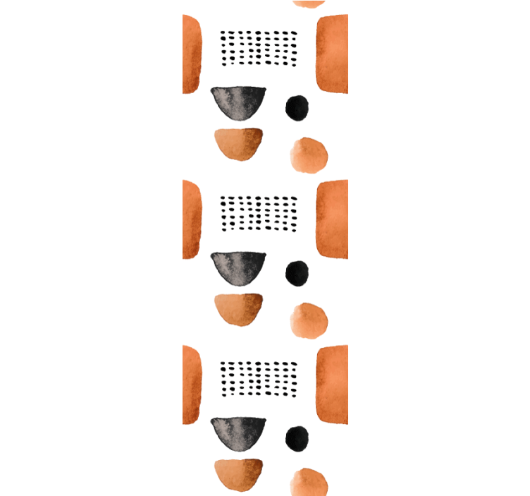 Moderneja muotokuvioita geometrinen tapetti - Tenstickers