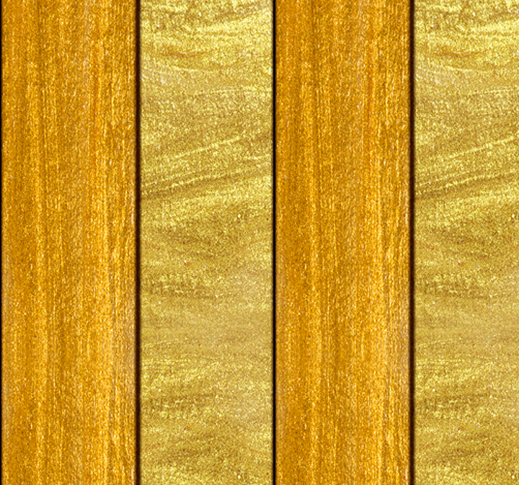 Kultainen fleecekuvioinen tapetti - Tenstickers