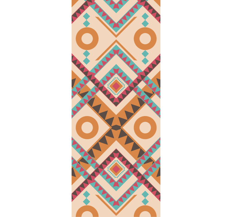 Monivärinen timanttikuvio Muut tekstuuritapetit - Tenstickers