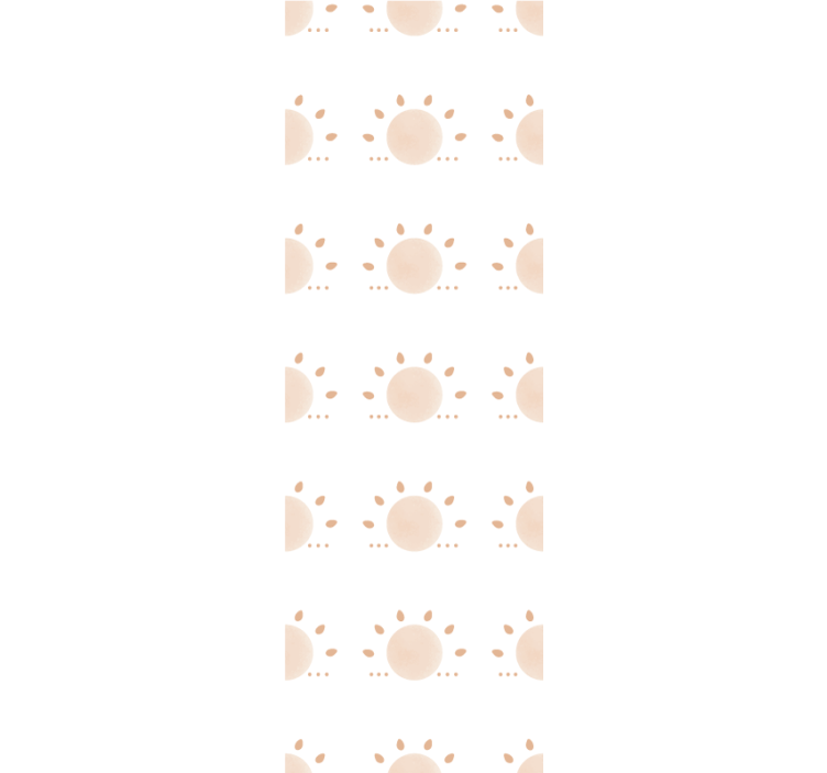 Abstrakti minimaalinen aurinko abstrakti tapetti - Tenstickers