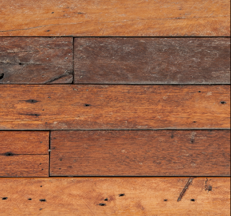 Puinen paneelikorostus Makuhuoneen tapetti - Tenstickers