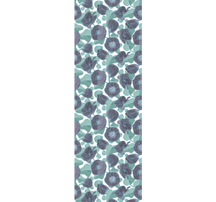 Malvan kukkia kukkatapetit - Tenstickers