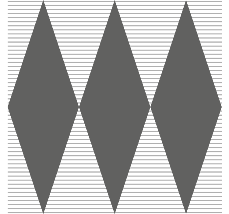 Harmaa timanttikuvio geometrinen taustakuva - Tenstickers