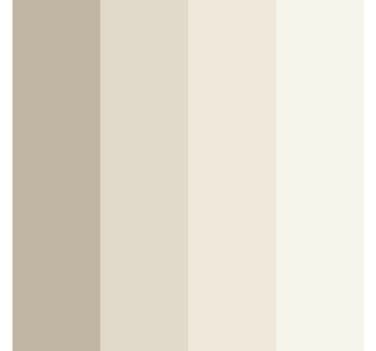 Beige sävyjä pystysuora raitatapetti - Tenstickers