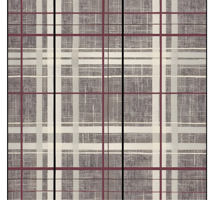 Tumma skotlantilainen neliökuvioinen tapetti - Tenstickers