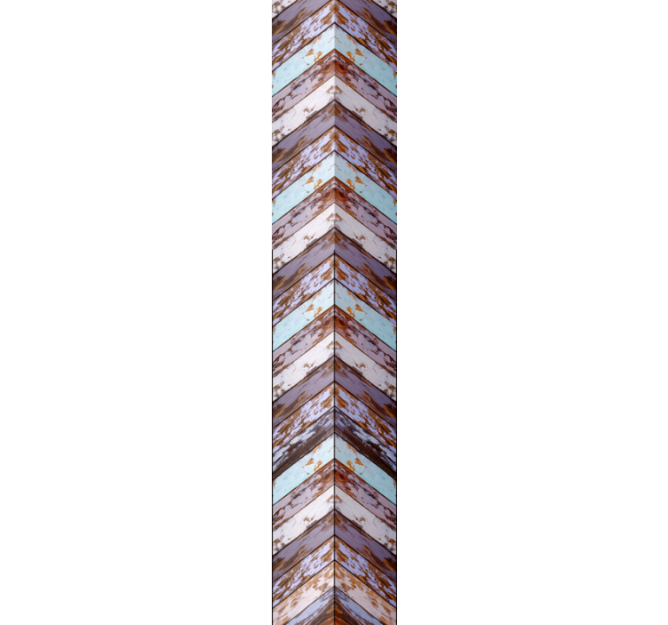 Chevron tekstuurin yksityiskohta betonitapetti - Tenstickers