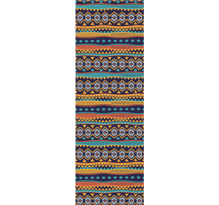 Muinainen heimojen suunnittelu kuvioitu tapetti - Tenstickers