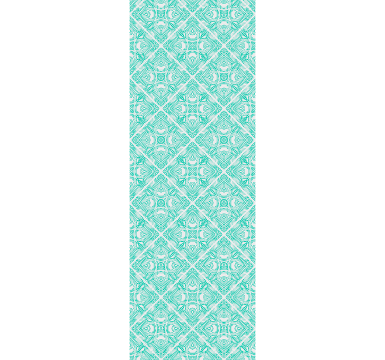 Kaunis koriste kuvio ornamentti tapetti - Tenstickers