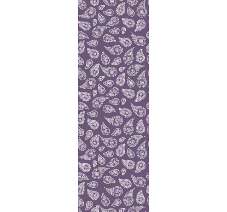 Kaunis ja retro paisley ornamentti tapetti - Tenstickers