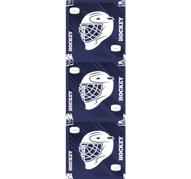 Jääkiekkokypärä Nuoren huoneen tapetti - Tenstickers
