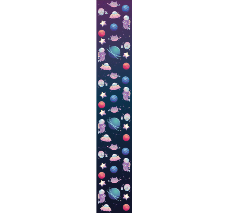 Yhdistetyt planeetat lastenhuoneen tapetti - Tenstickers