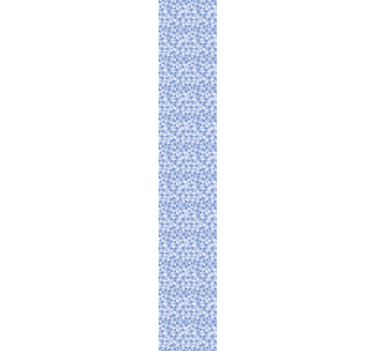 Siniset kolmiot ja neliöt 3D tapetti - Tenstickers