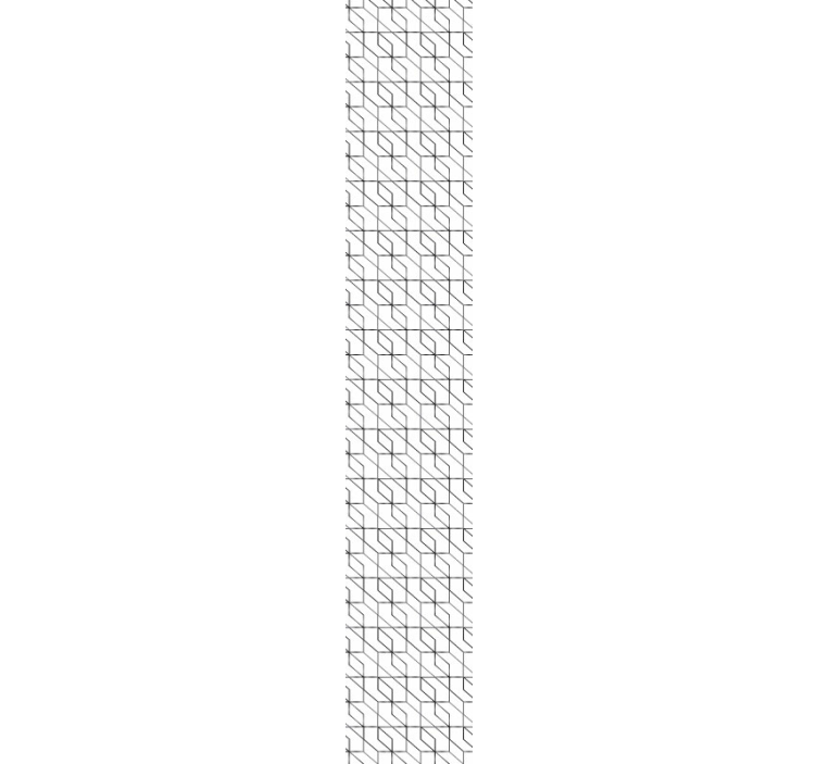 Geometriset ristikuvat olohuone tapetit - Tenstickers