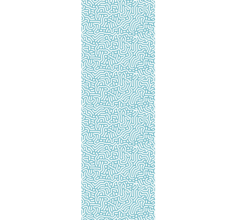 Abstrakti koralli kukkatapetti - Tenstickers