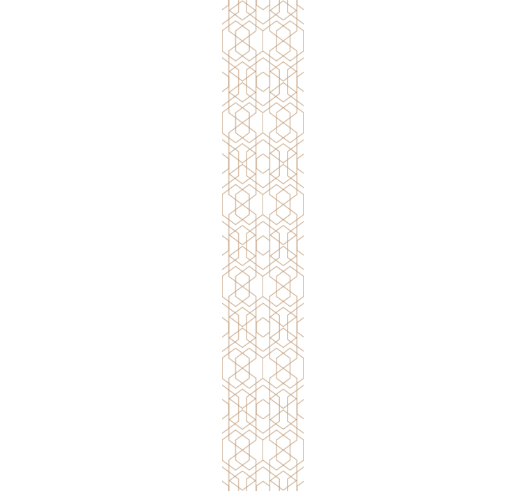 Kuninkaallinen glamour-koriste abstrakti tapetti - Tenstickers