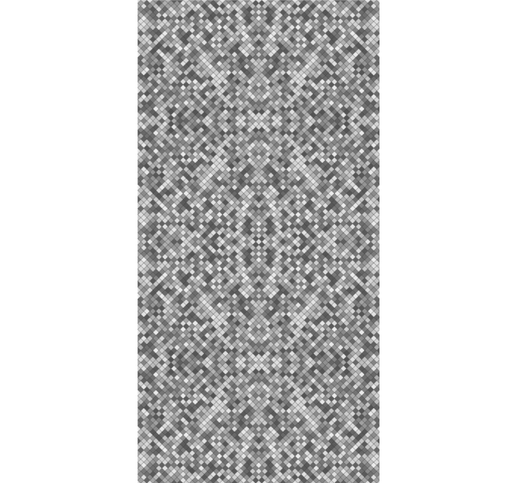 Kalanruoto illuusio geometrinen tapetti - Tenstickers