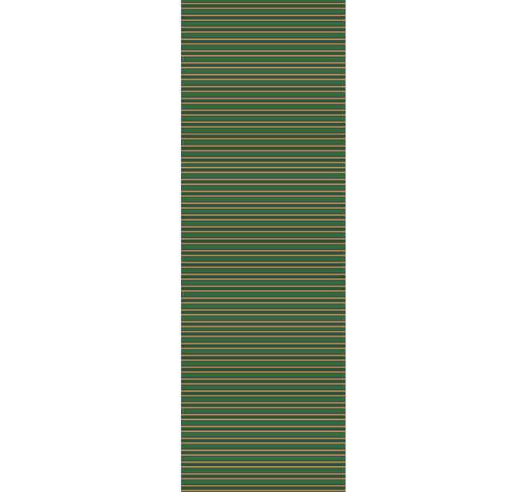 Springboksin värit raidalliset vaakaraita tapetti - Tenstickers