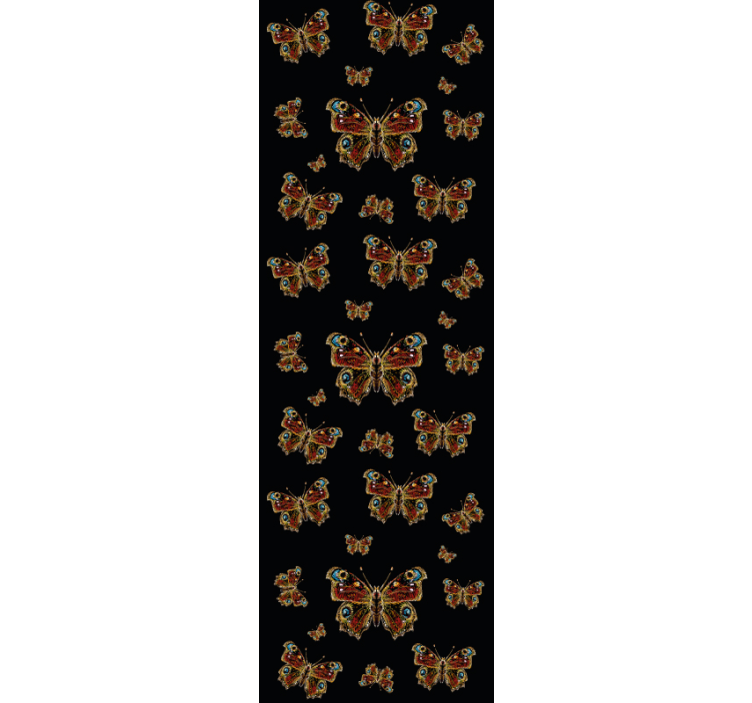 Perhoskokoelma perhostapetti - Tenstickers