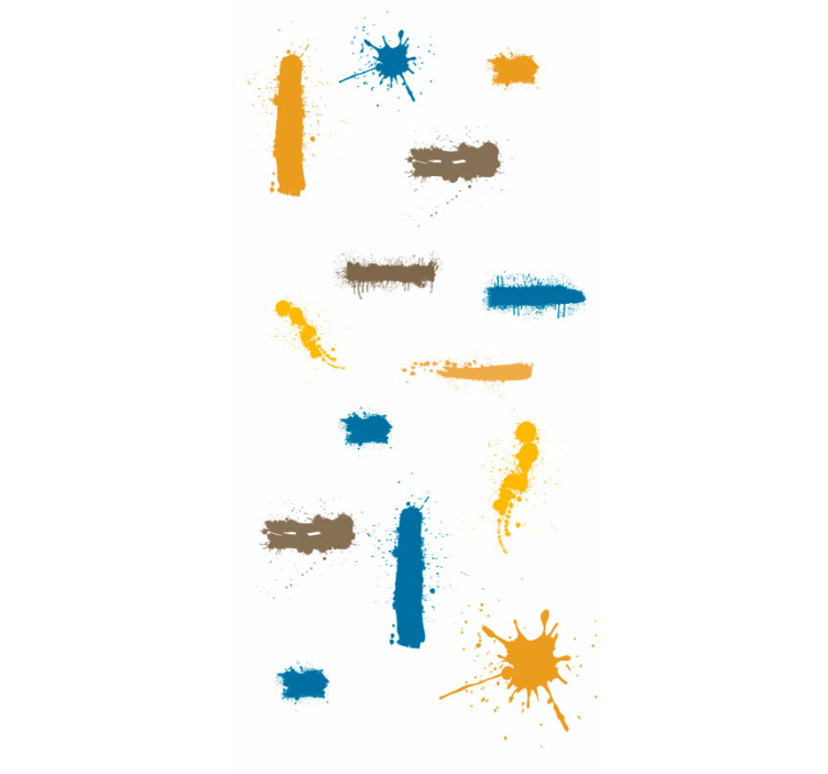 Abstrakteja maalivetoja abstrakti tapetti - Tenstickers