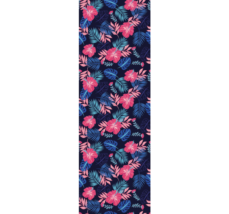 Trooppiset kasvit luonto tapetti - Tenstickers