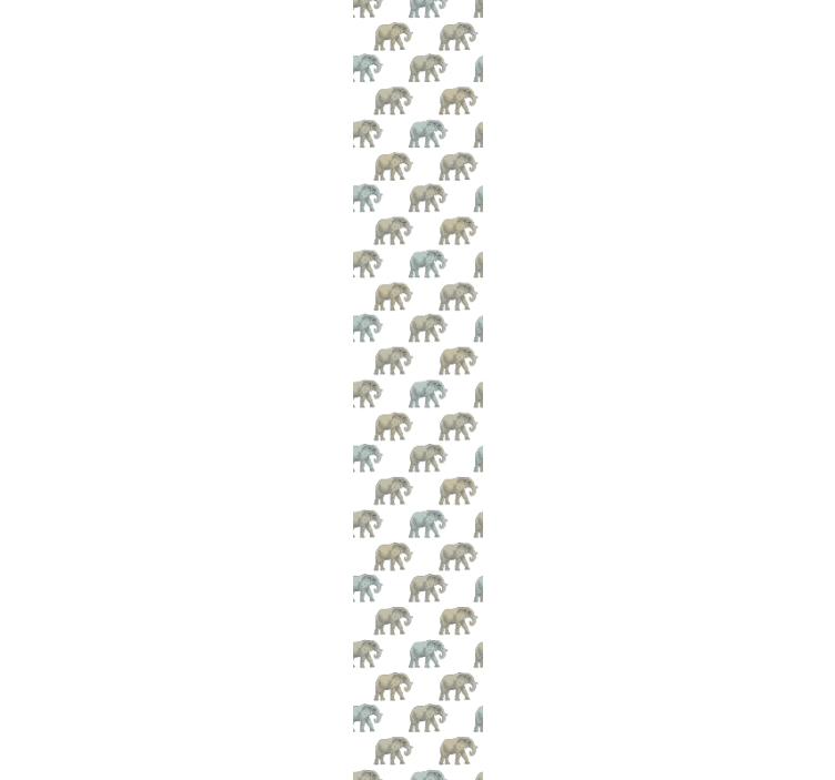Elefanttiparaati norsu tapetti - Tenstickers